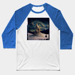 Starry Night Above The Shrieking Shack Baseball T-Shirt